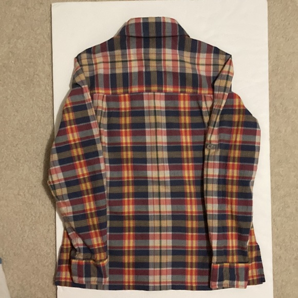 PENDLETON plaid buttoned down shirt Size Petite taille 100% cotton - Picture 2 of 7